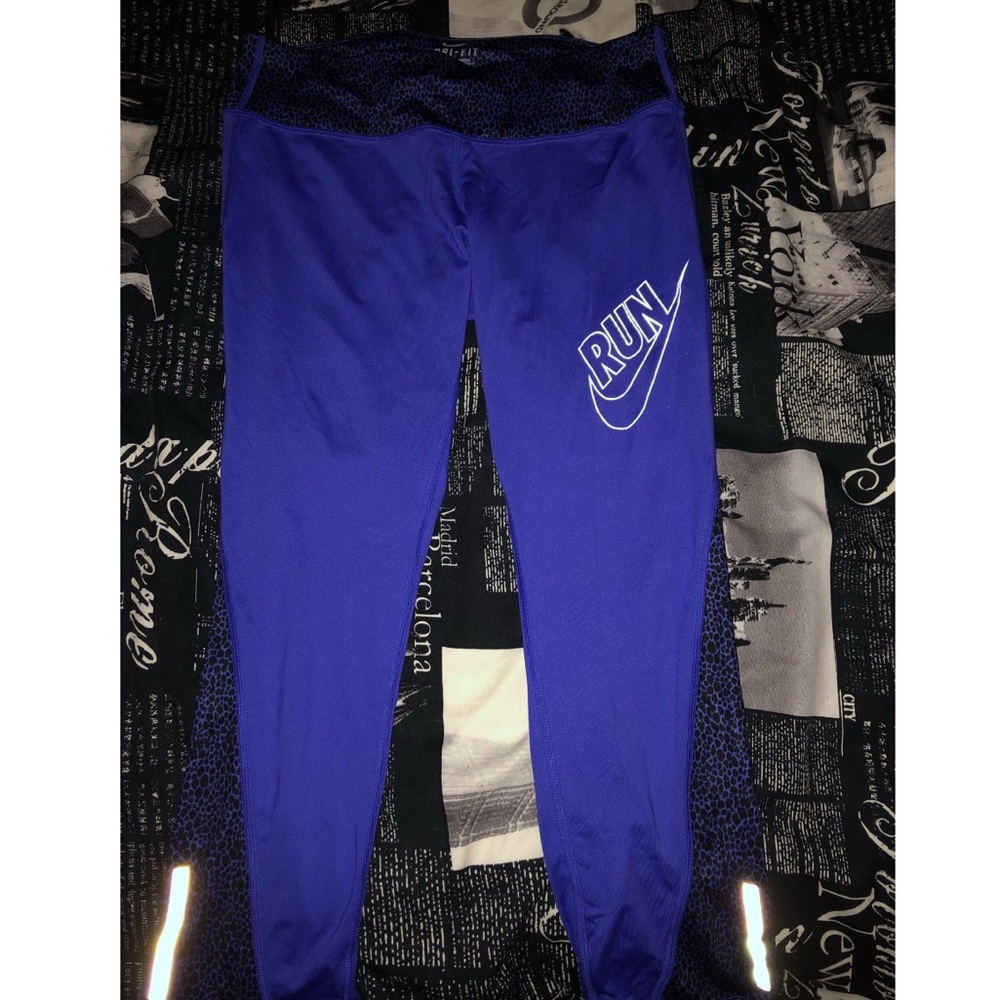 Nike All Night Racer Running Capris Size Medium!